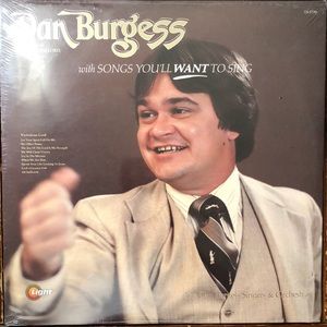 Dan Burgess Songs You Will Want To Sing Vinyl Lp '77 *Unopened Original Seal*